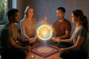 양자부적으로 가족 진동을 맞추다